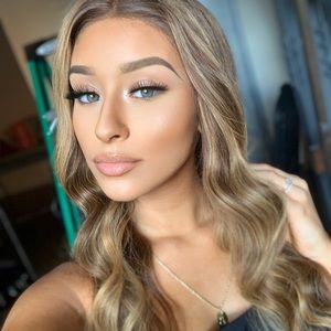 BLONDE HIGHLIGHTS 22” HUMAN HAIR WIG